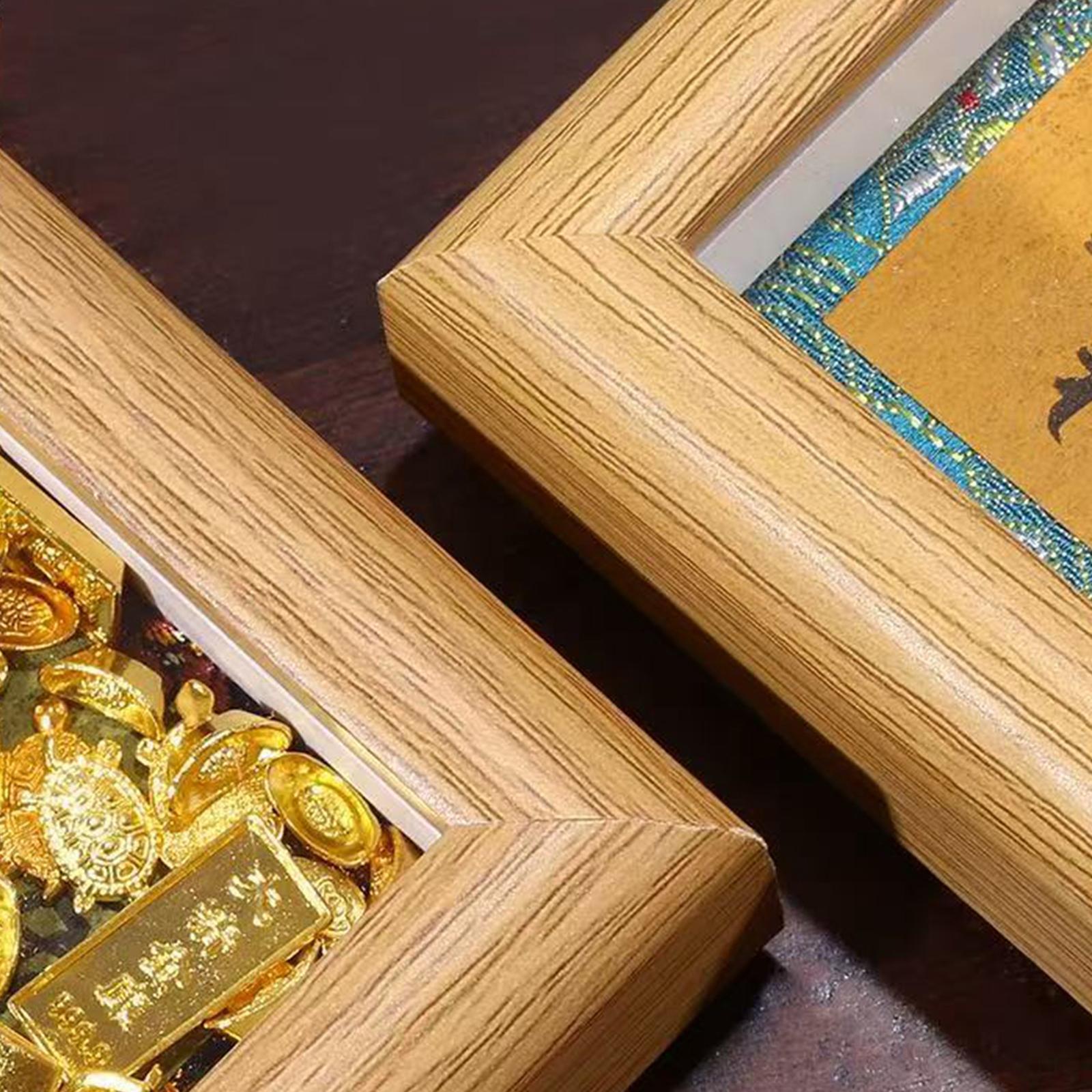 Desk Room Setup - Elegant Picture Frame Hard Card Stand