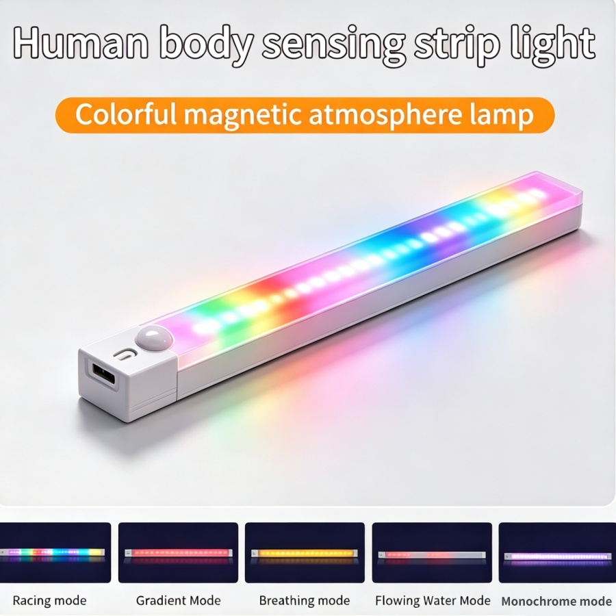 Desk Setup Rgb - Rechargeable RGB LED Desk Light Motion