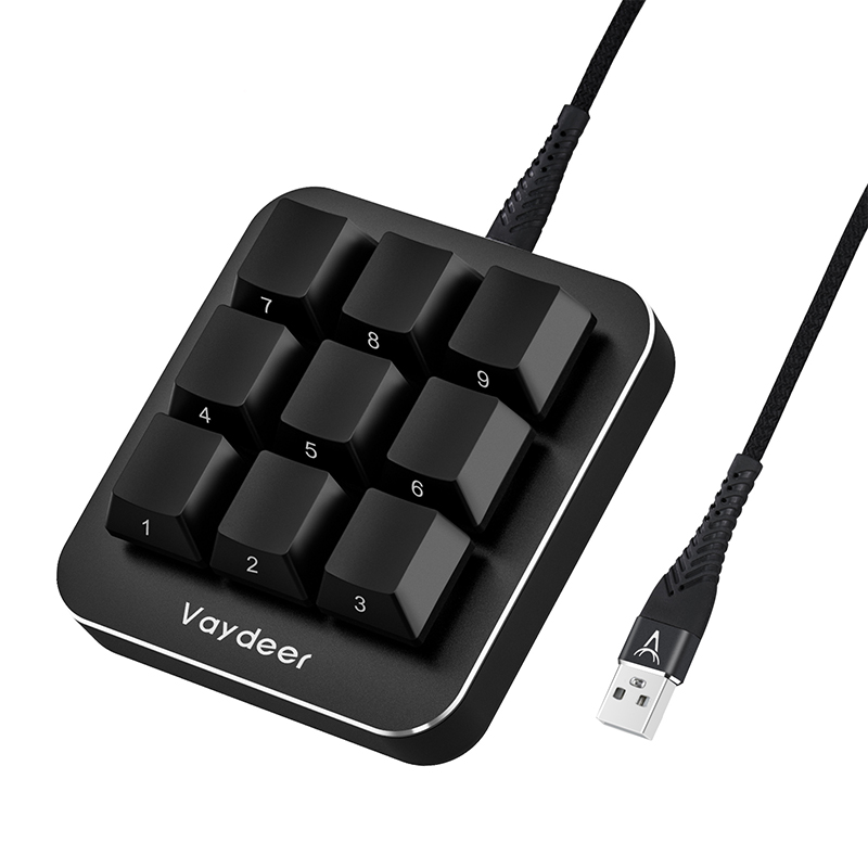 Desk Setup Programmer - Multifunctional Keyboard with 9 Fully Programmable