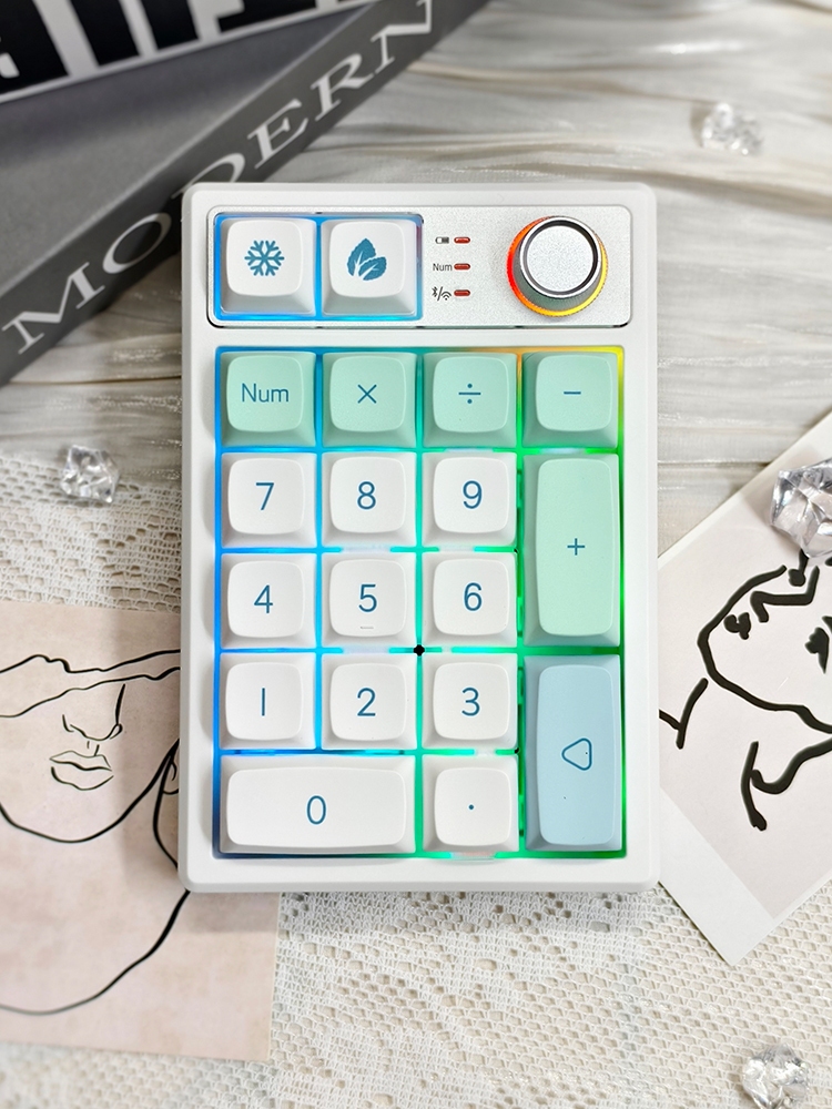 Desk Setup Programmer - Tri Modes Bluetooth KEYCOOL Programmable Mini