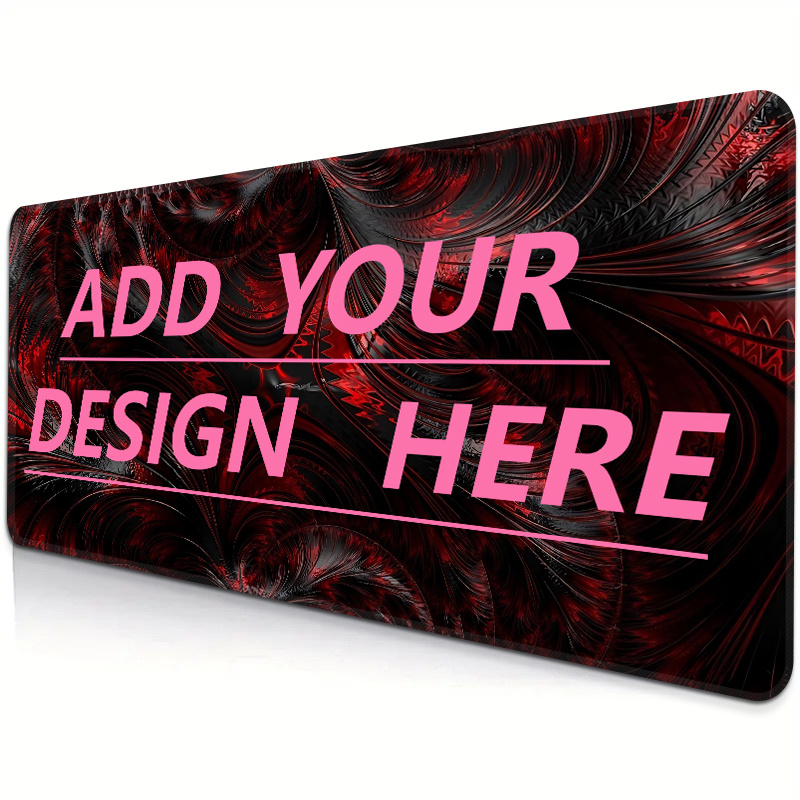 Rubber Mat Desk - Simple Fashion Custom Desk Mat Personalized