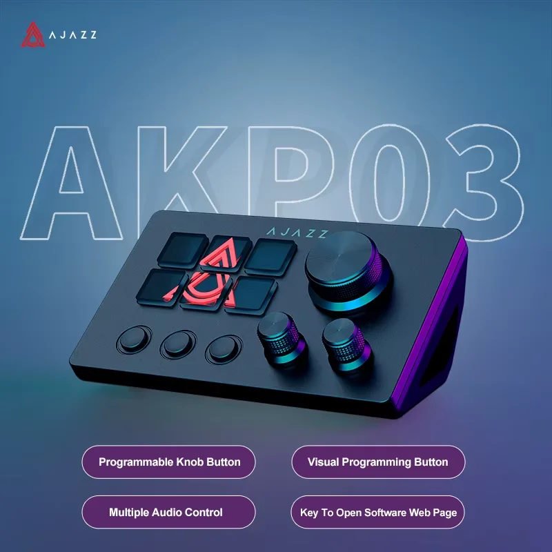 Desk Setup Programmer - Ajazz AKP03E/153E Desktop Helper Desk Console