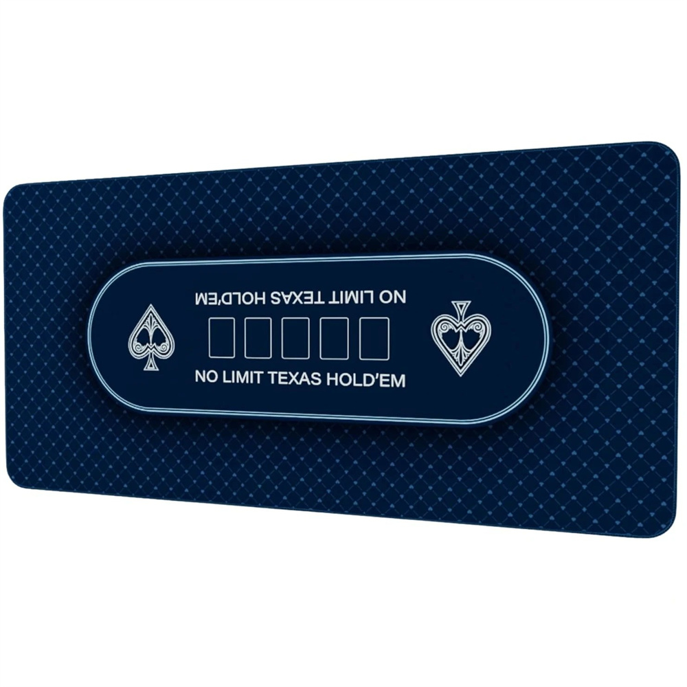 Rubber Mat Desk - Texas Hold'em Table Mat Rubber Anti-slip