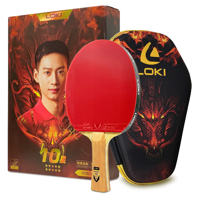Desk Setup Tips - Original LOKI Table Tennis Racket Dragon