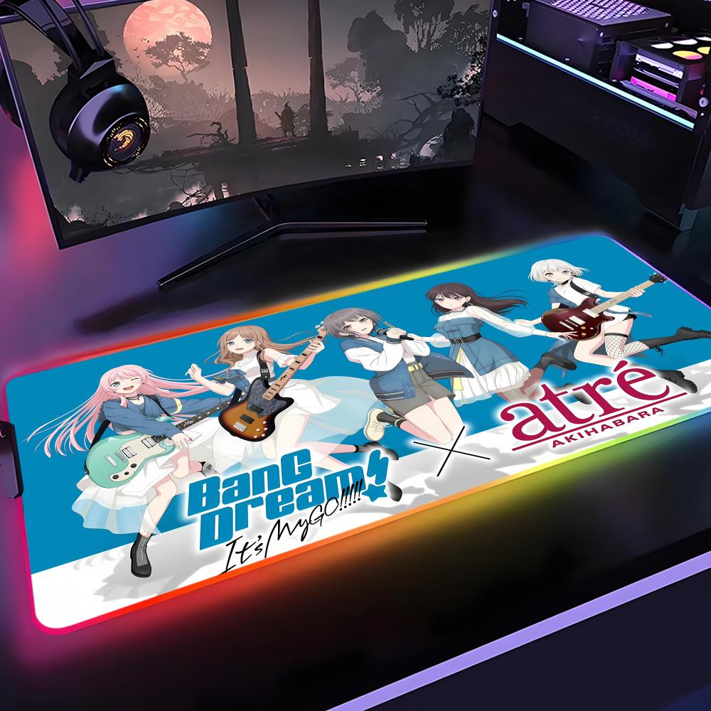 Desk Setup Rgb - Bang Dream It's MyGO Mouse Pad