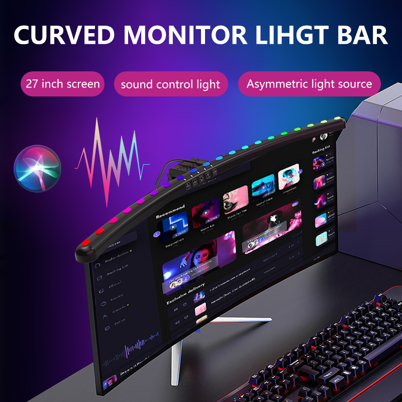 RGB Light Bar Monitor Smart Wi - Desk Room Setup review and price
