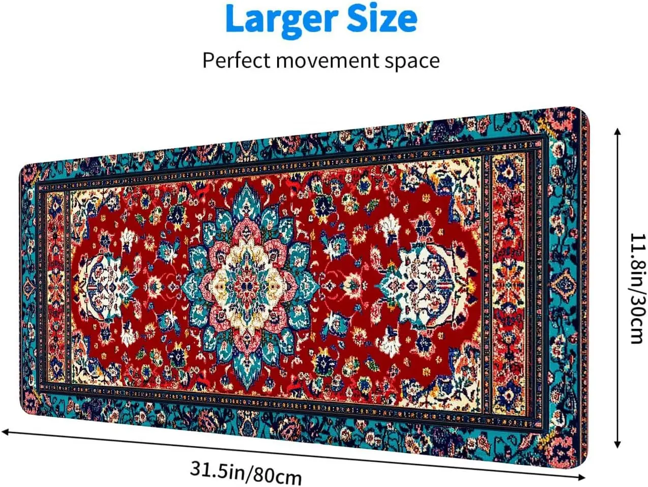 Stylish Ornate Persian Floral  - Desk Setup With Laptop review and price