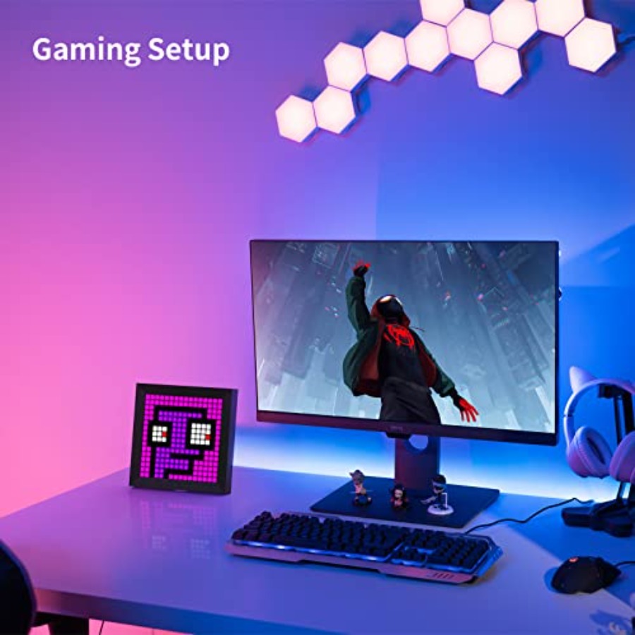 LED Light Pixel Display Panel  - Desk Room Setup review and price