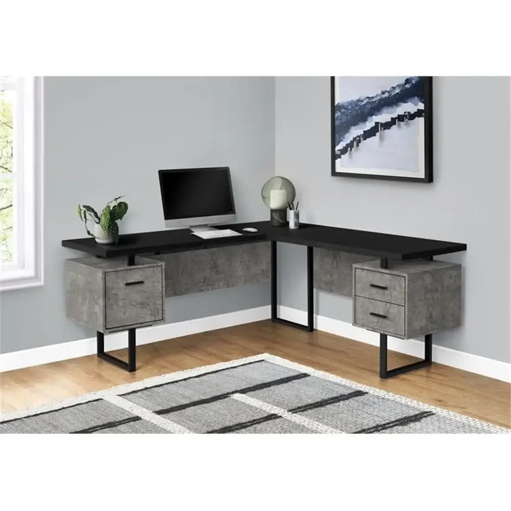 L-Shaped 70 Computer Desk with - Desk Setup Office review and price