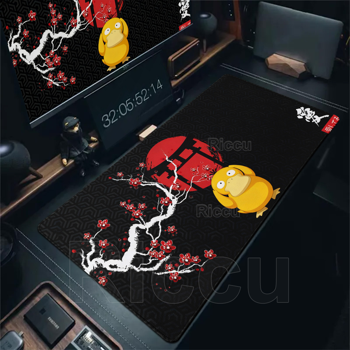 Cartoon Pokémon Mouse Pad Non- - Desk Setup With Laptop review and price
