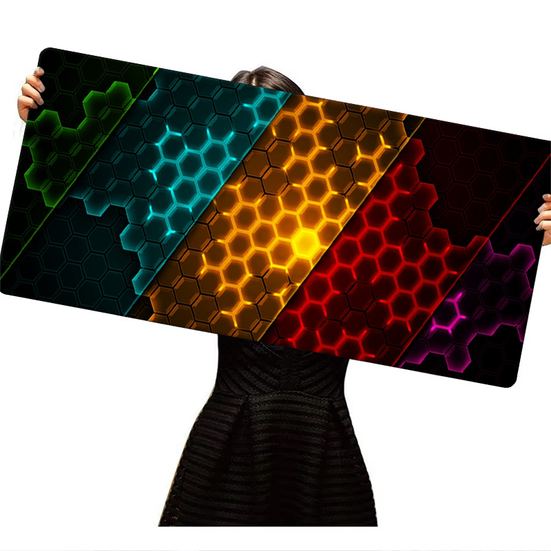 Honeycomb Series Mouse Pad Lar - Rubber Mat Desk review and price