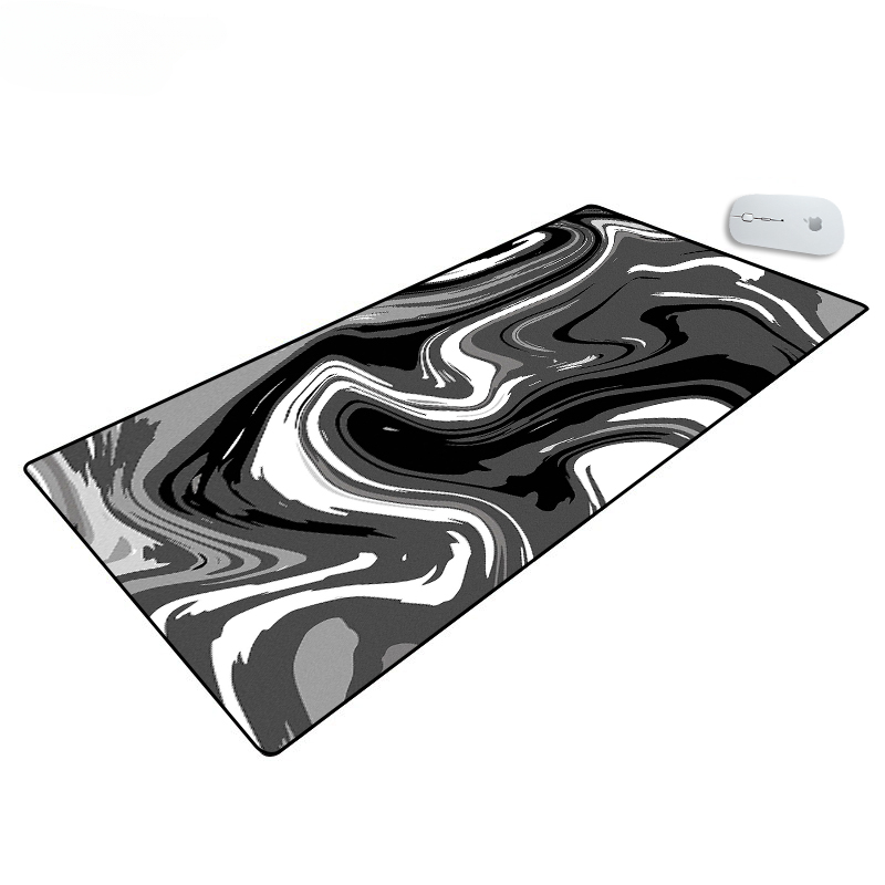 Large Mat Mouse Pad Fluid Art  - Desk Setup With Laptop review and price