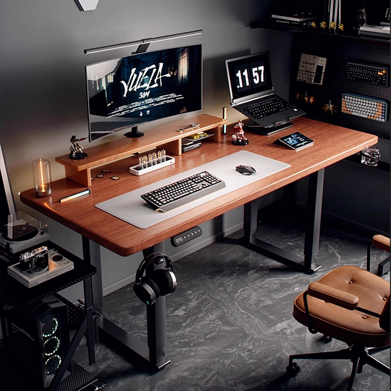 Folding Tables Gamer Computer  - Desk Setup Oak review and price