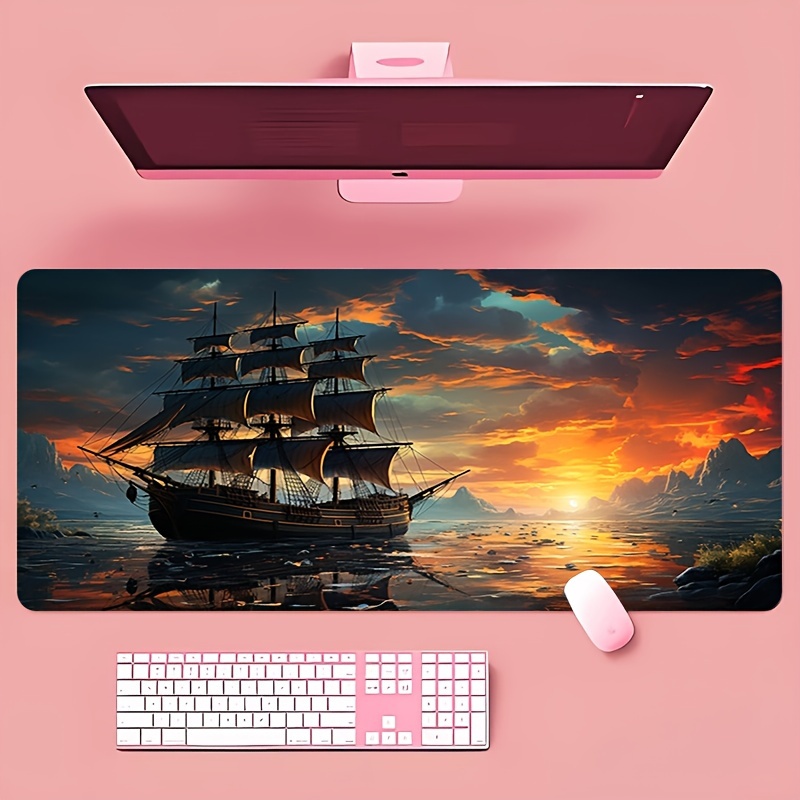 Mouse Pad Sailboat Keyboard Pa - Desk Setup Office review and price