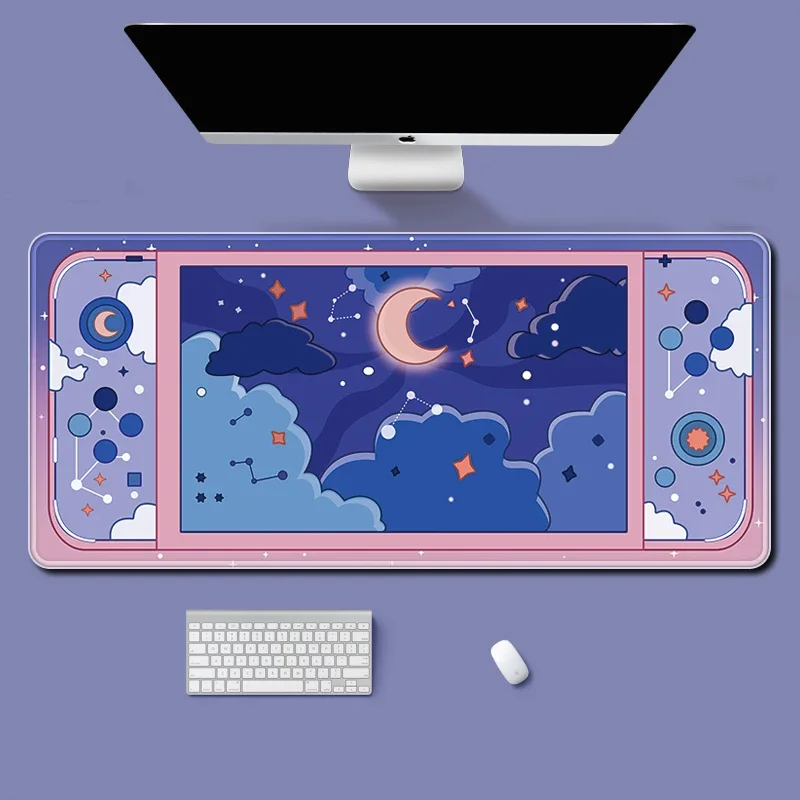 Moon and Stars Large Desk Mat  - Desk Setup Office review and price