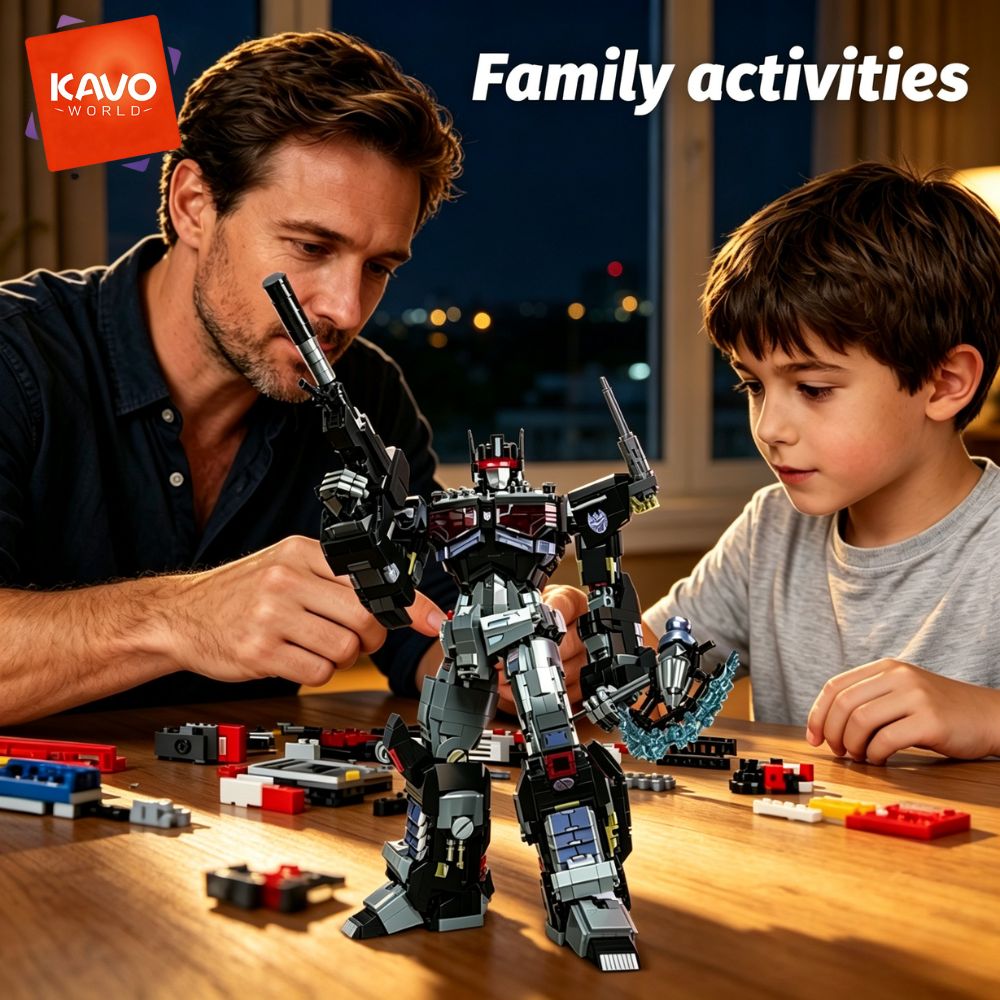 KAVOWORLD 2045pcs Future Mecha - Desk Setup Small Room review and price