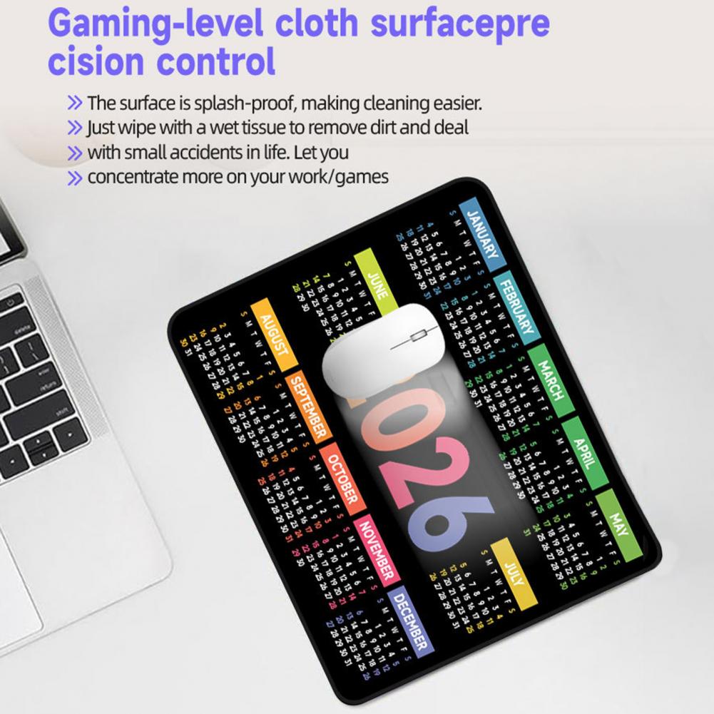 2026 Calendar Mouse Pad Waterp - Rubber Mat Desk review and price