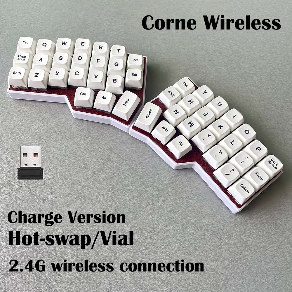 CORNE V4 2.4G Wireless Split E - Desk Setup Programmer review and price