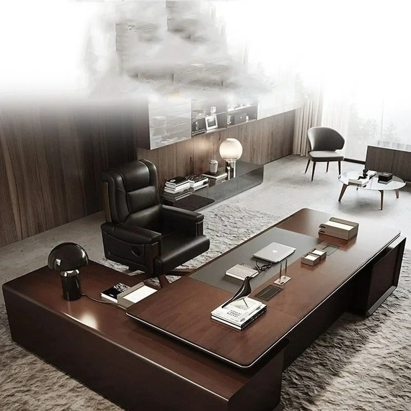 Modern Office Storage Executiv - Desk Setup With Laptop review and price