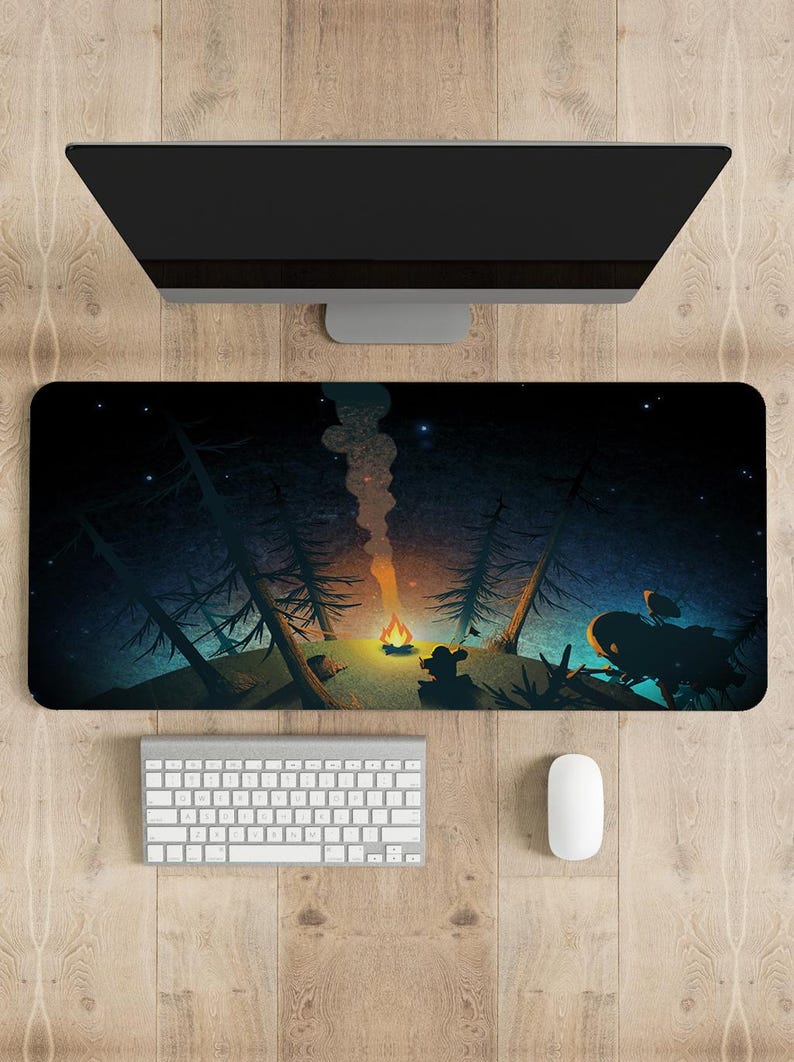 Outer Wilds Mouse Pad Gaming D - Desk Setup With Laptop review and price