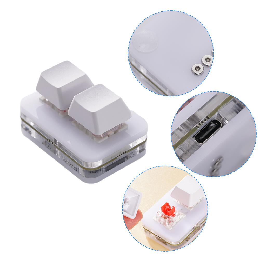 MacroUSB Custom Mechanical Key - Desk Setup Programmer review and price