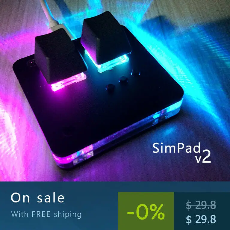 SimPad OSU Mini Keyboard Touch - Desk Setup Programmer review and price