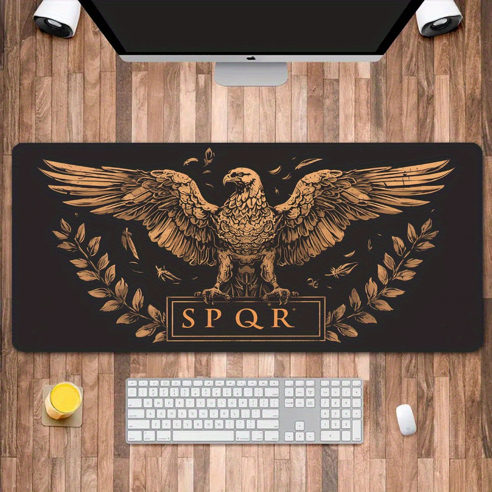 Golden Brown Black Desk Mat De - Desk Room Setup review and price