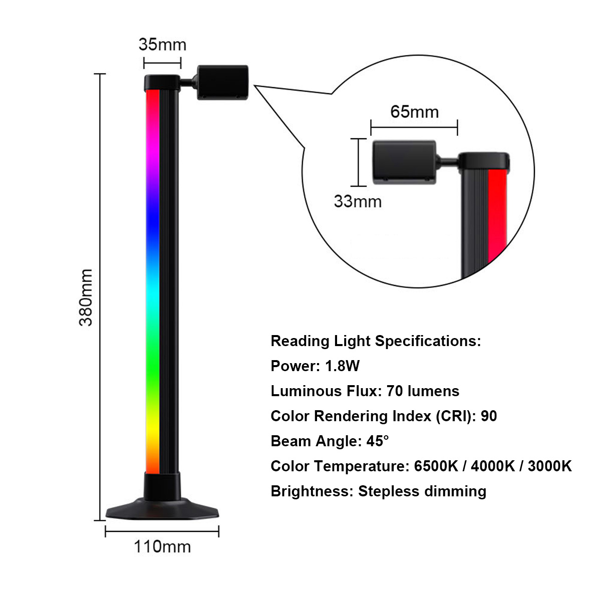 Smart Light Bar LED RGB Music  - Desk Setup Rgb review and price