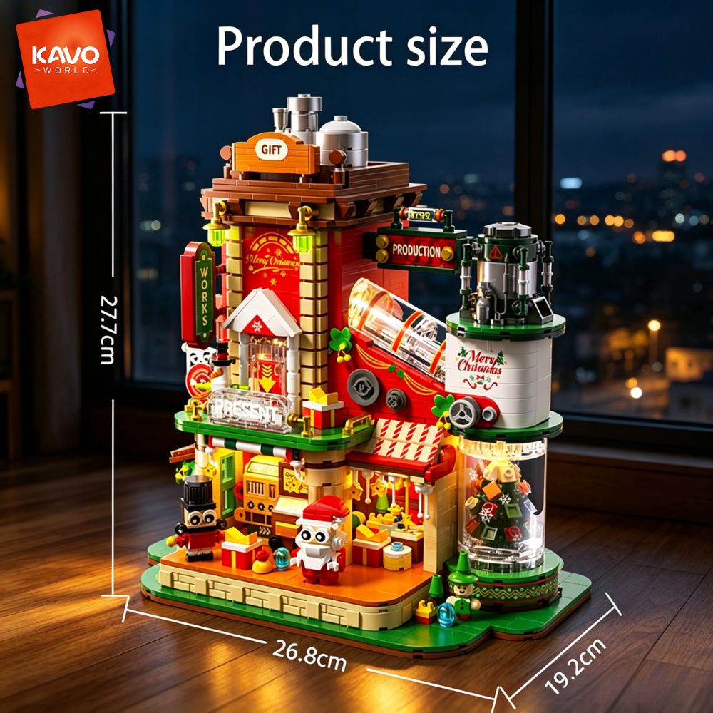 KAVOWORLD 2775PCS Christmas Gi - Desk Setup Small Room review and price