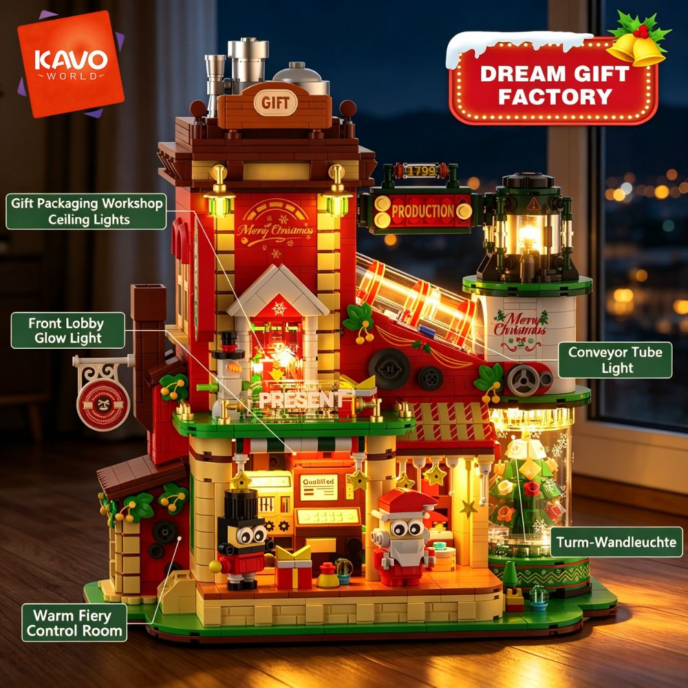 KAVOWORLD 2775PCS Christmas Gi - Desk Setup Small Room review and price